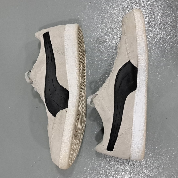 Men's Puma Liga white suede sneakers - Picture 7 of 13